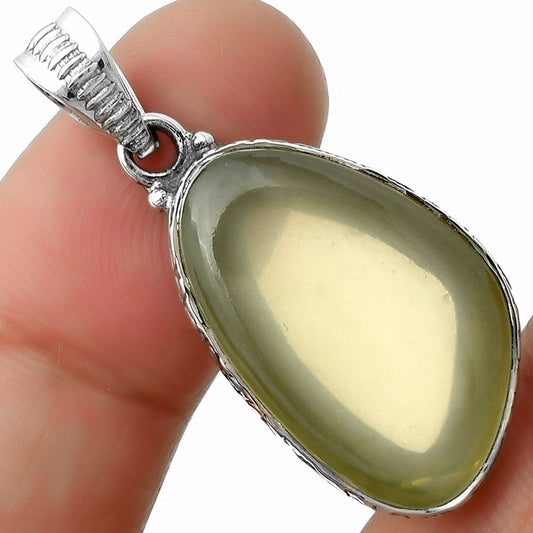 Natural Milky Lemon Quartz Pendant P-1082 SDP111908