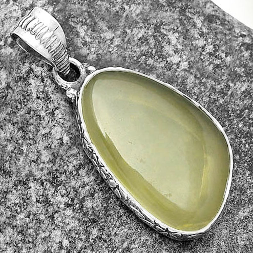 Natural Milky Lemon Quartz Pendant P-1082 SDP111908