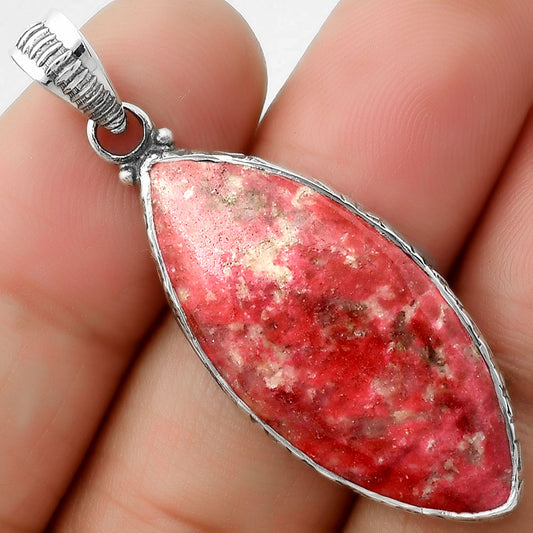 Natural Pink Thulite - Norway Pendant P-1082 SDP111911