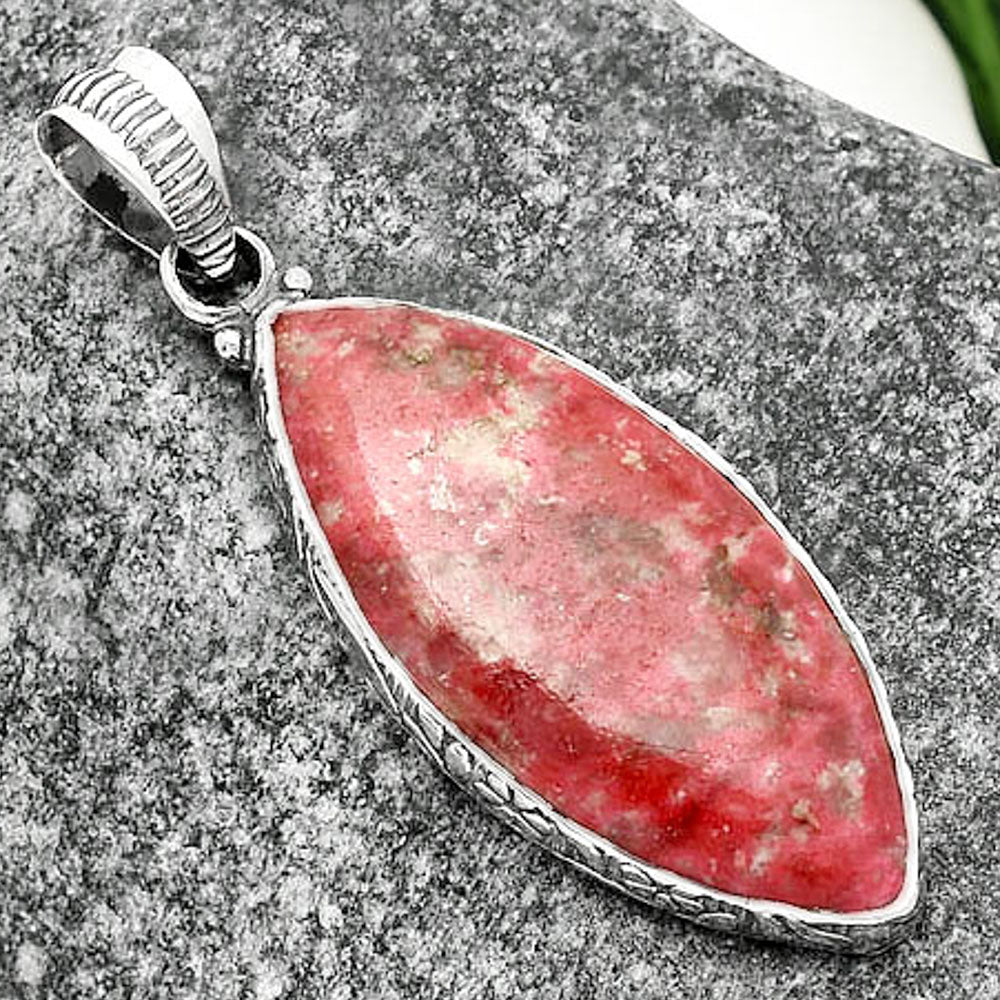 Natural Pink Thulite - Norway Pendant P-1082 SDP111911