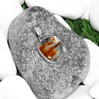 Natural Montana Agate - USA Pendant P-1082 SDP111918