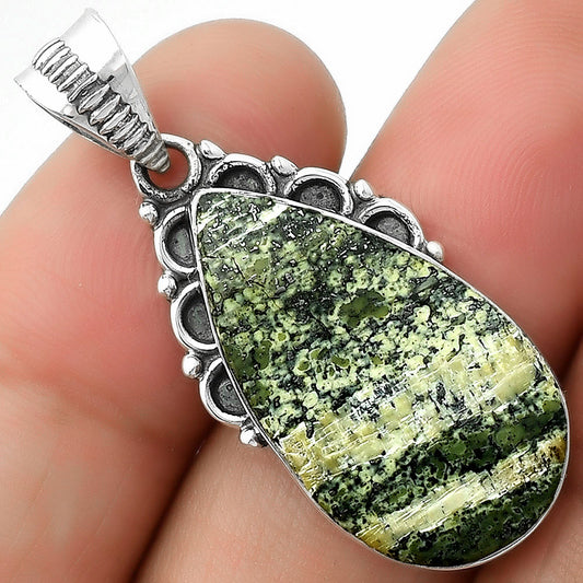 Natural Chrysotile Pendant P-1085 SDP111989