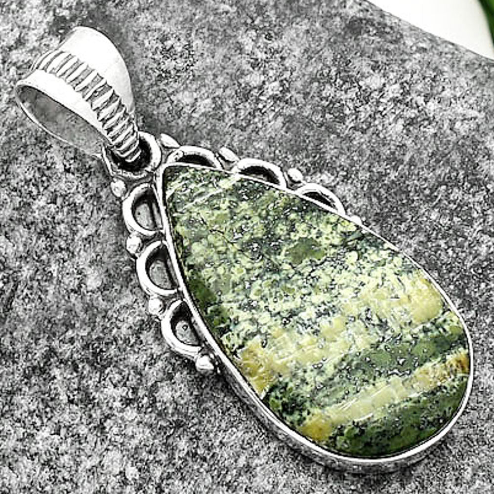 Natural Chrysotile Pendant P-1085 SDP111989