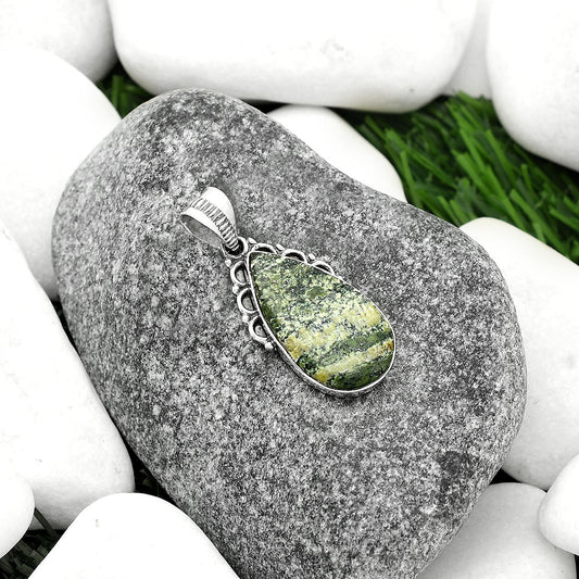 Natural Chrysotile Pendant P-1085 SDP111989