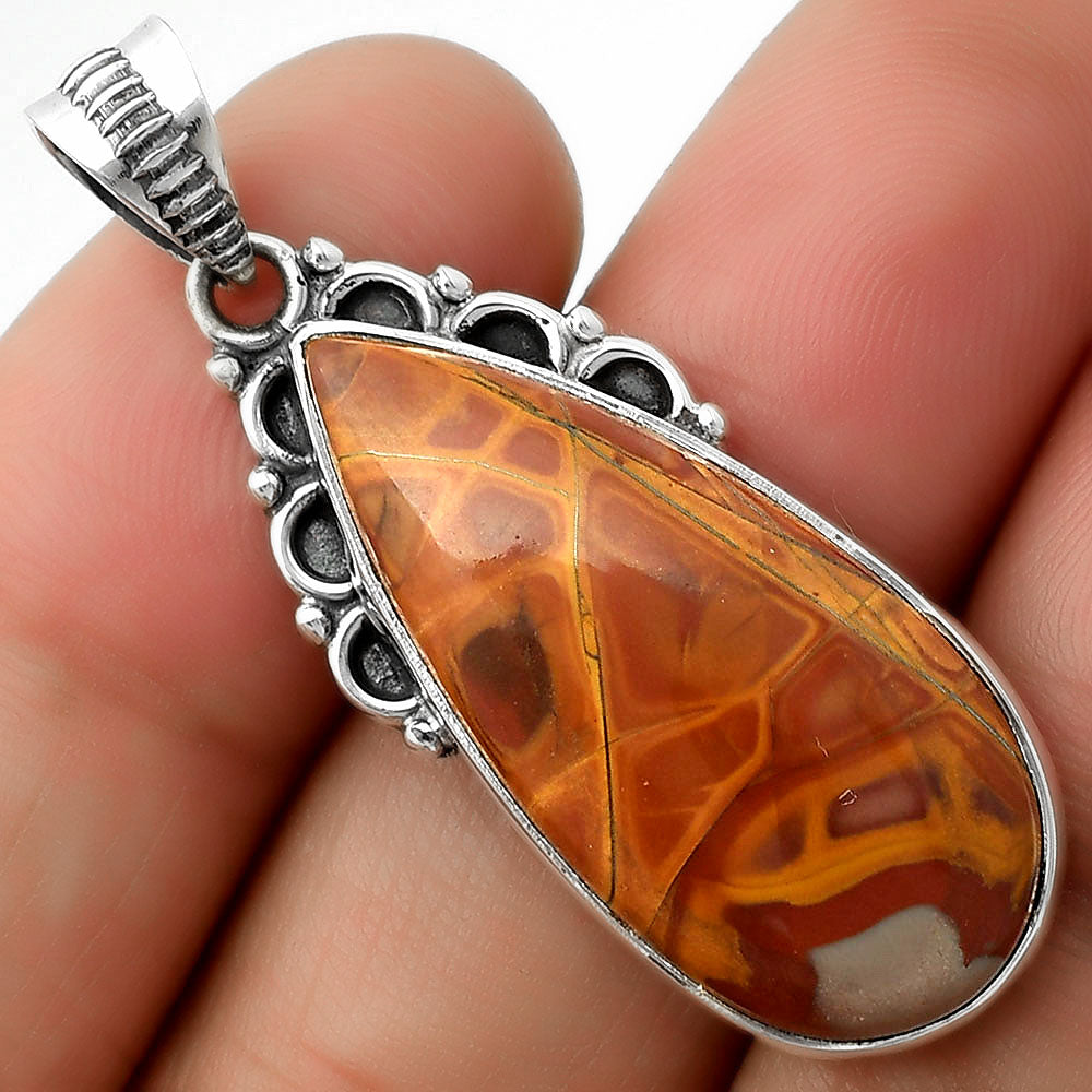 Natural Noreena Jasper Pendant P-1085 SDP112009