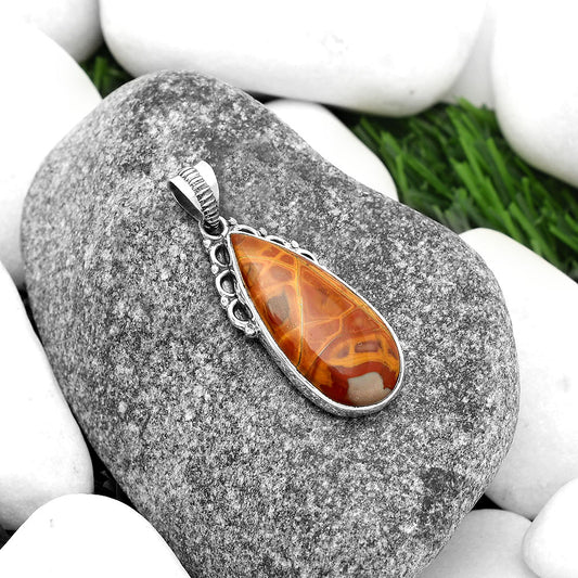 Natural Noreena Jasper Pendant P-1085 SDP112009