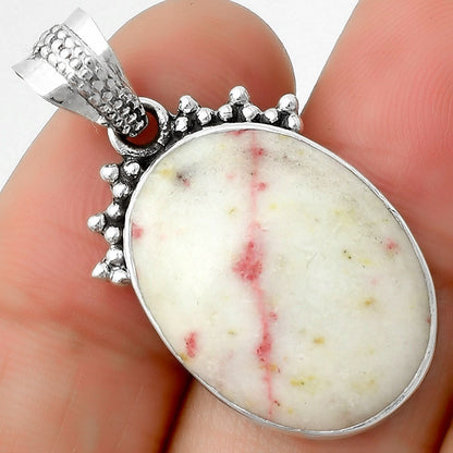 Natural Cinnabar Pendant P-1086 SDP112032