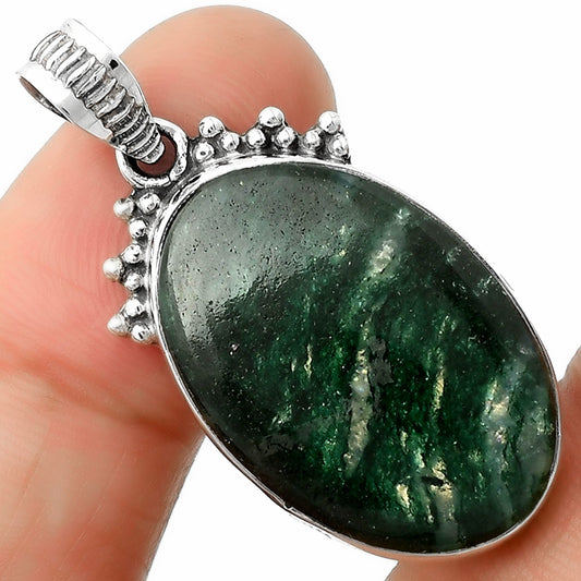 Natural Green Aventurine Pendant P-1086 SDP112037