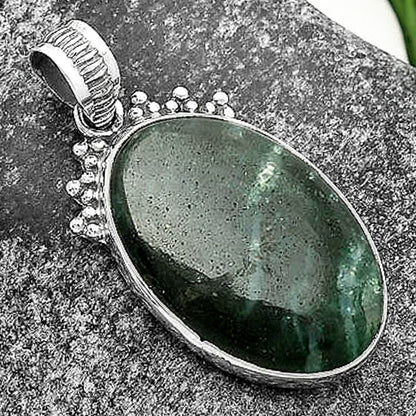 Natural Green Aventurine Pendant P-1086 SDP112037
