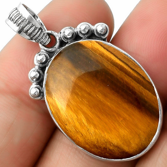Natural Tiger Eye - Africa Pendant P-1087 SDP112064