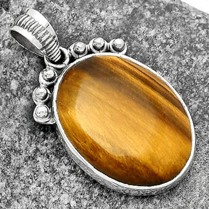 Natural Tiger Eye - Africa Pendant P-1087 SDP112064