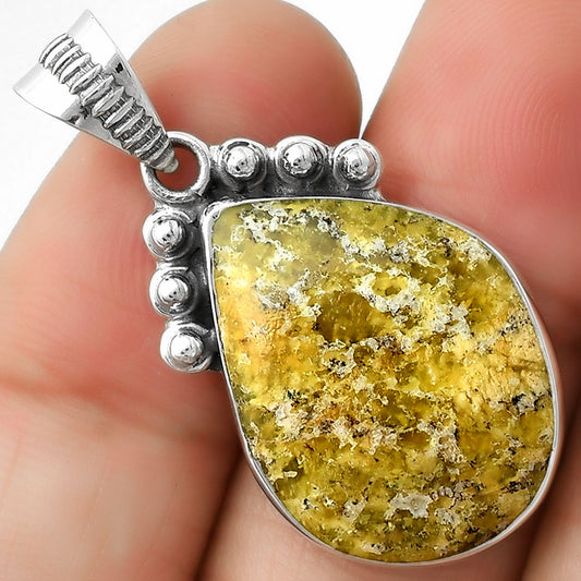 Natural Serpentine Pendant P-1087 SDP112074