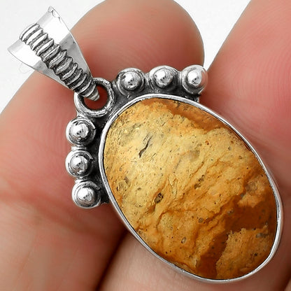 Natural Picture Jasper Pendant P-1087 SDP112077