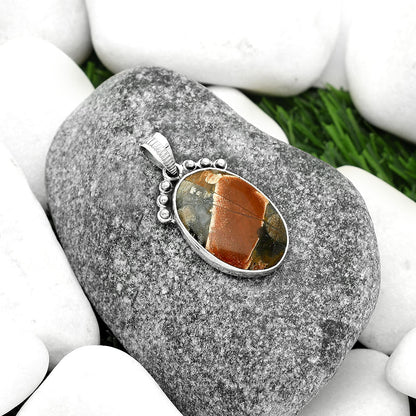 Natural Tabu Jasper Pendant P-1087 SDP112079