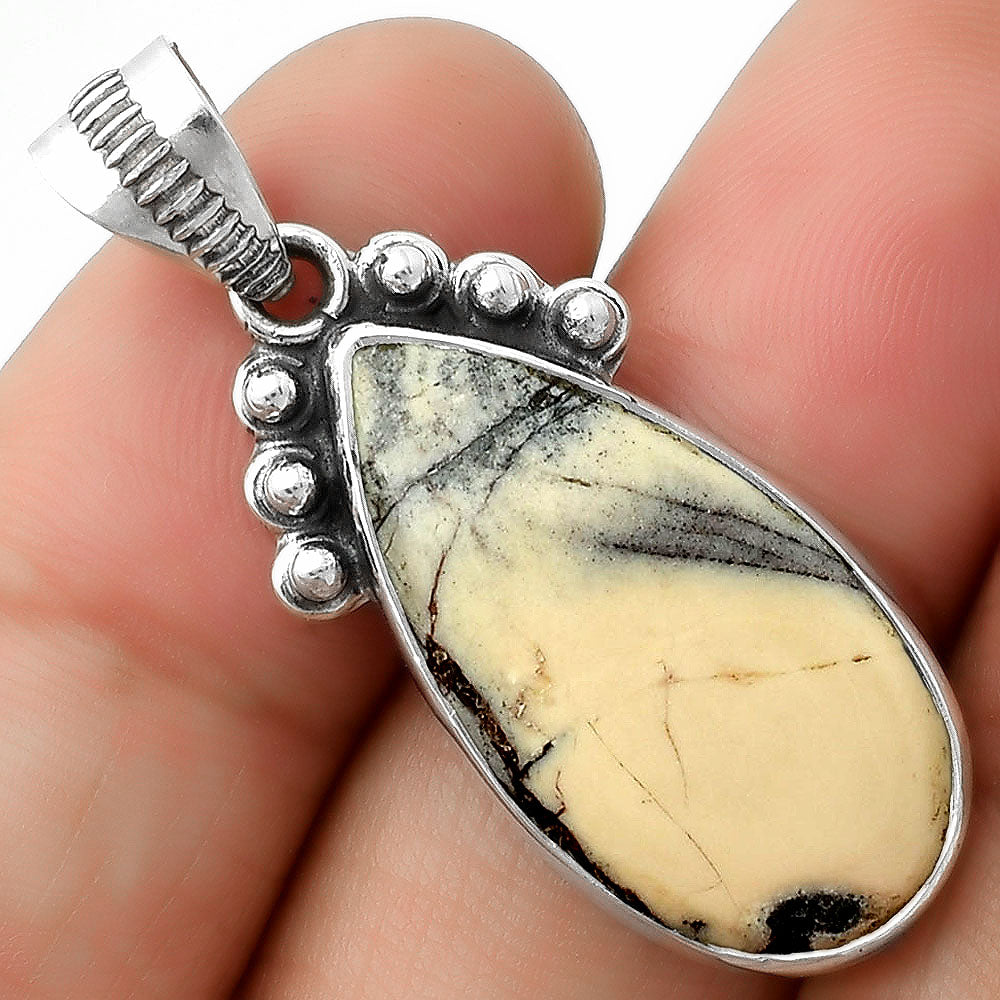 Natural Porcelain Jasper Pendant P-1087 SDP112087