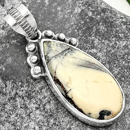 Natural Porcelain Jasper Pendant P-1087 SDP112087