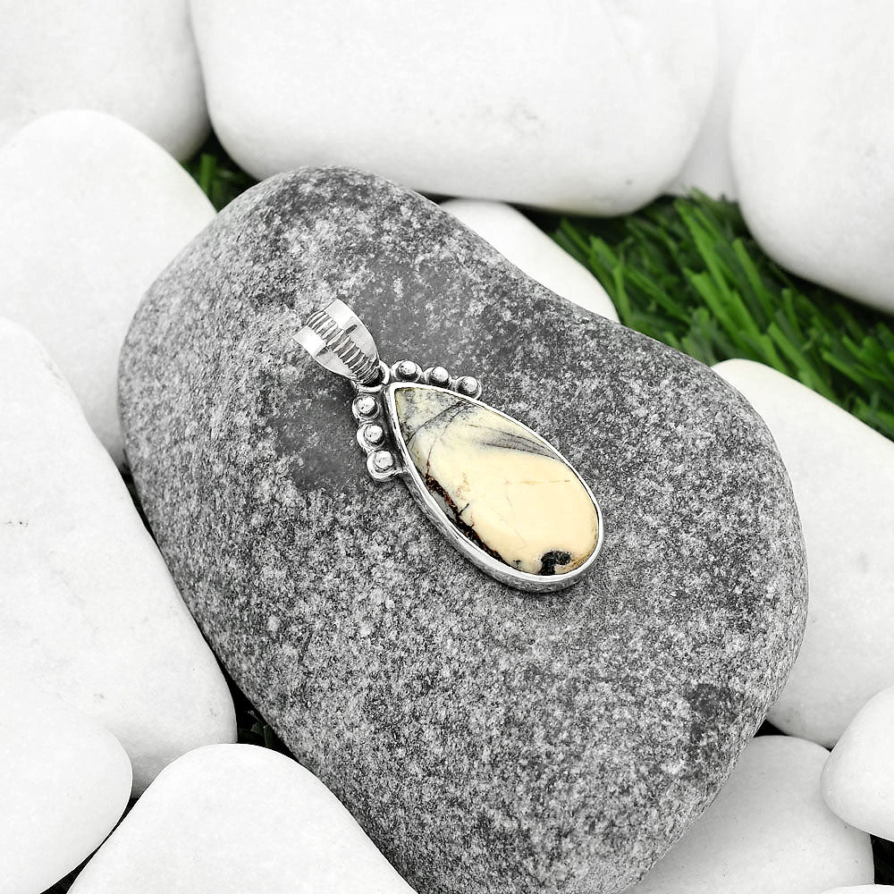 Natural Porcelain Jasper Pendant P-1087 SDP112087