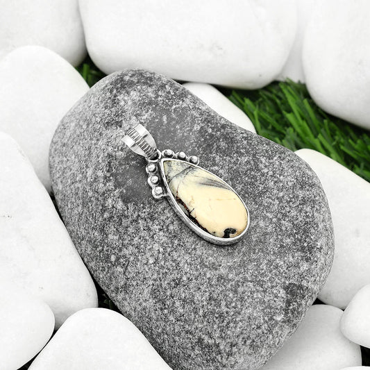 Natural Porcelain Jasper Pendant P-1087 SDP112087