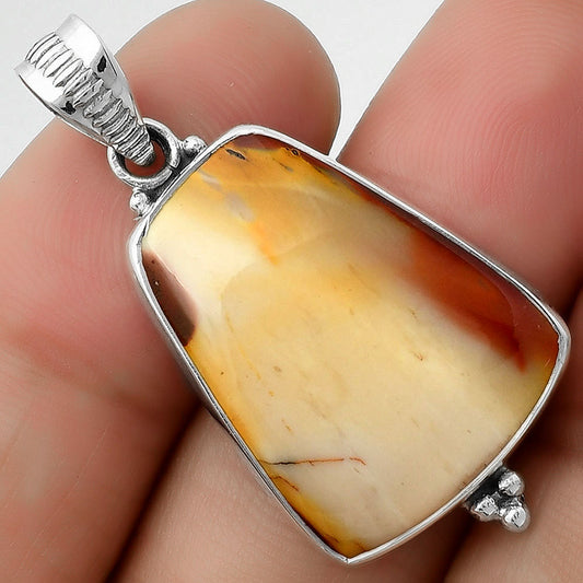 Natural Red Mookaite Pendant P-1100 SDP112106