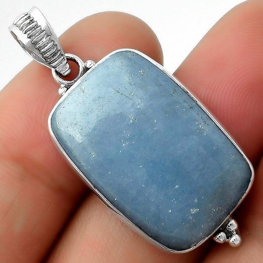 Natural Angelite Pendant P-1100 SDP112111