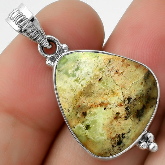 Natural Chrome Chalcedony Pendant P-1100 SDP112121