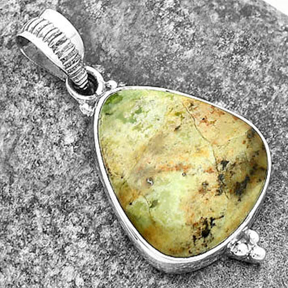Natural Chrome Chalcedony Pendant P-1100 SDP112121