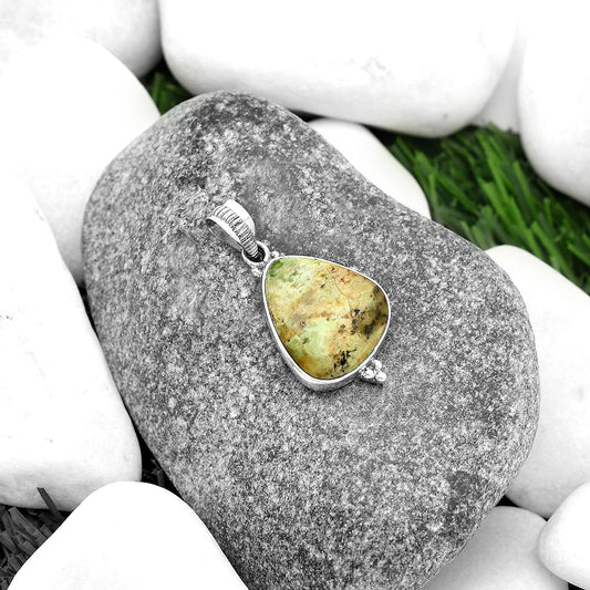 Natural Chrome Chalcedony Pendant P-1100 SDP112121