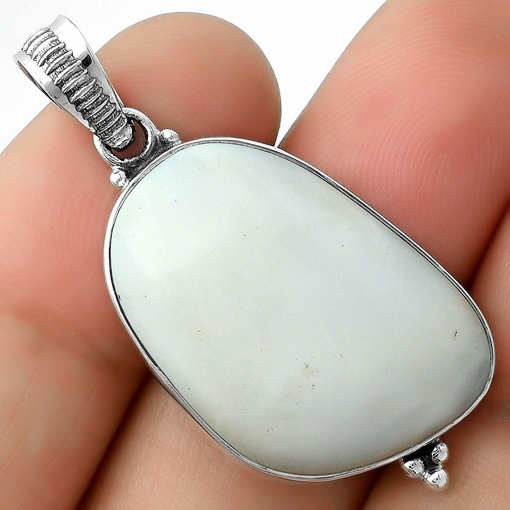 Natural White Opal Pendant P-1100 SDP112123