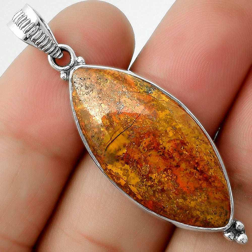 Natural Rare Cady Mountain Agate Pendant P-1100 SDP112131