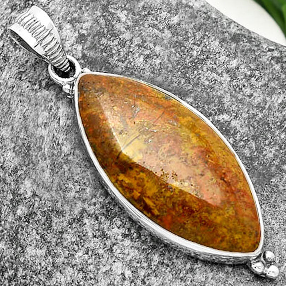 Natural Rare Cady Mountain Agate Pendant P-1100 SDP112131