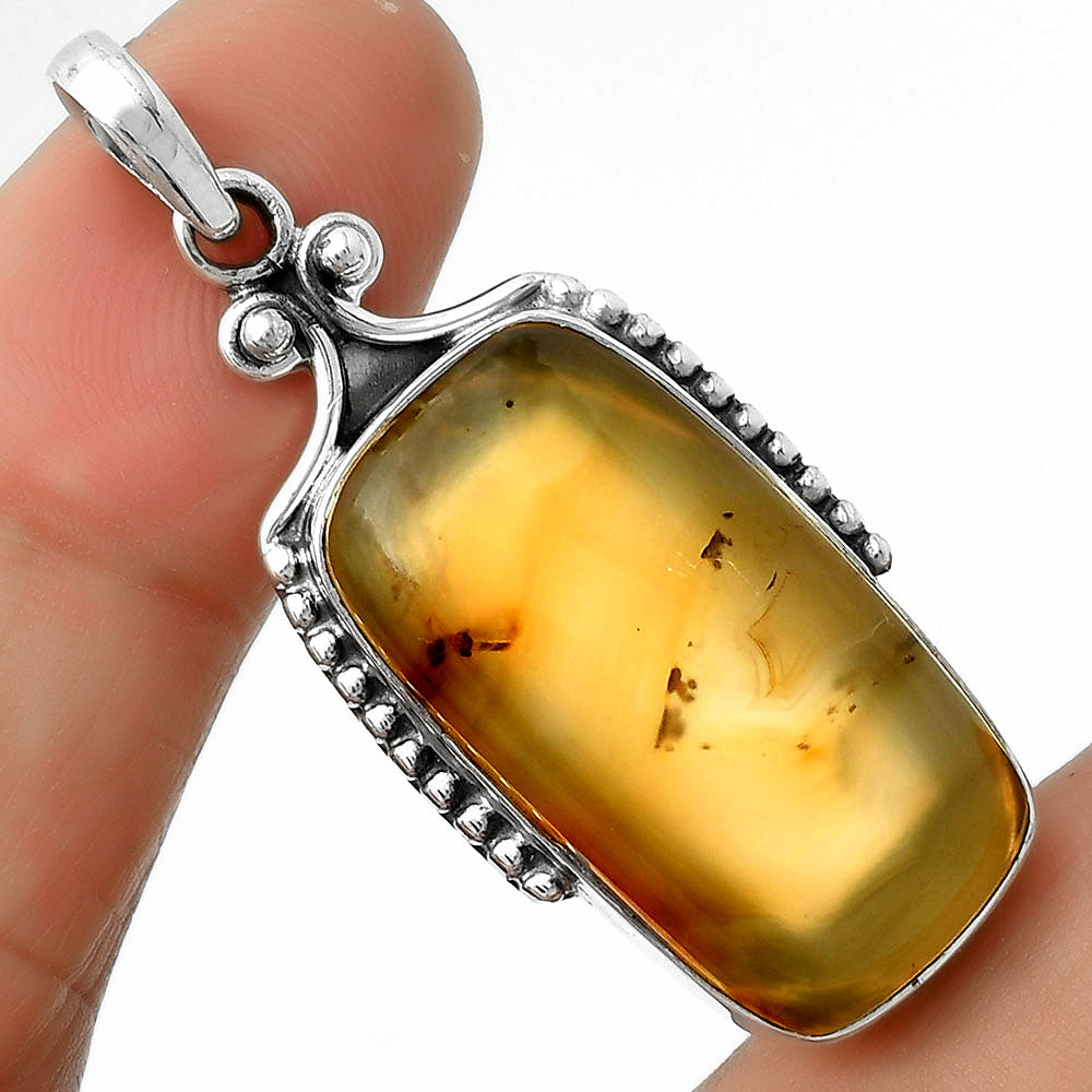 Natural Montana Agate - USA Pendant P-1089 SDP112206