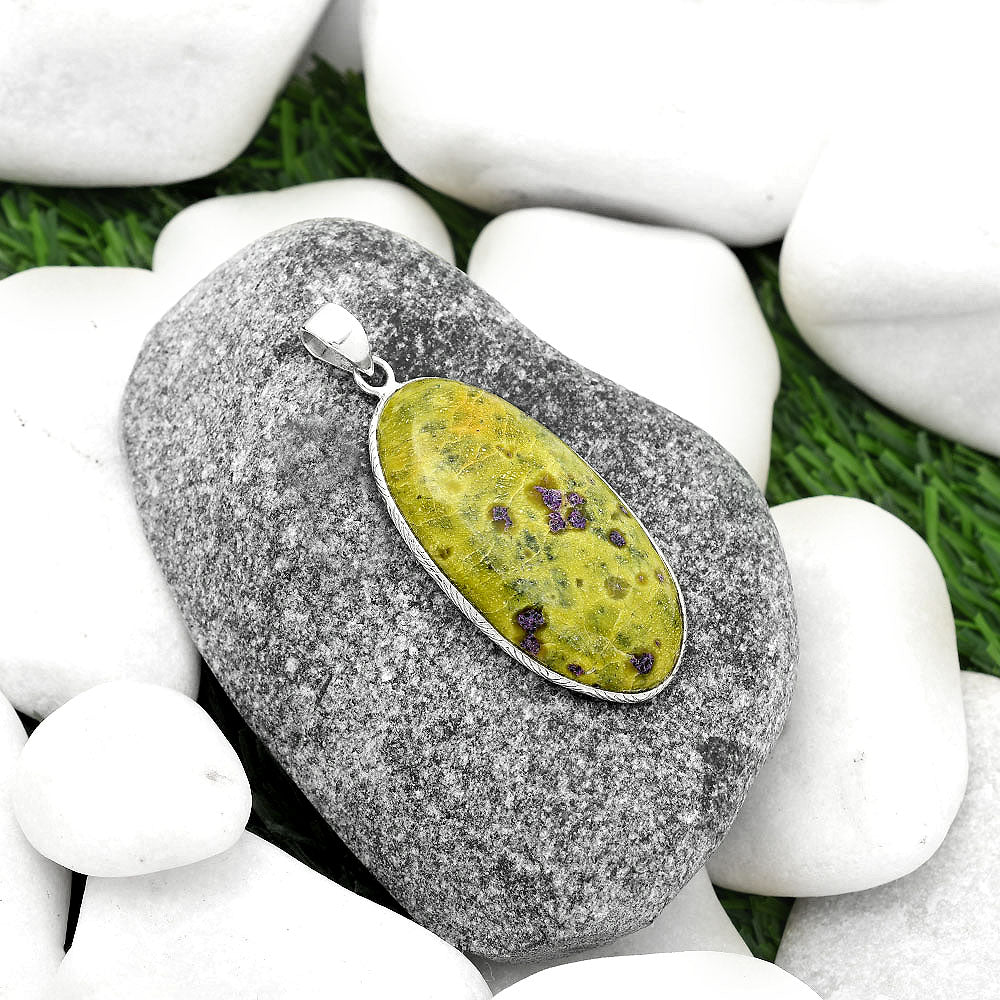 Natural Stichtite Pendant P-1053 SDP112324