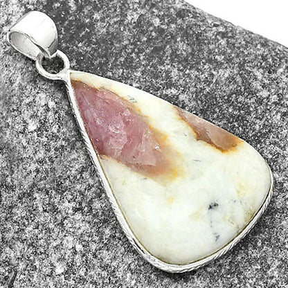 Pink Tourmaline Matrix in Quartz Pendant P-1053 SDP112330
