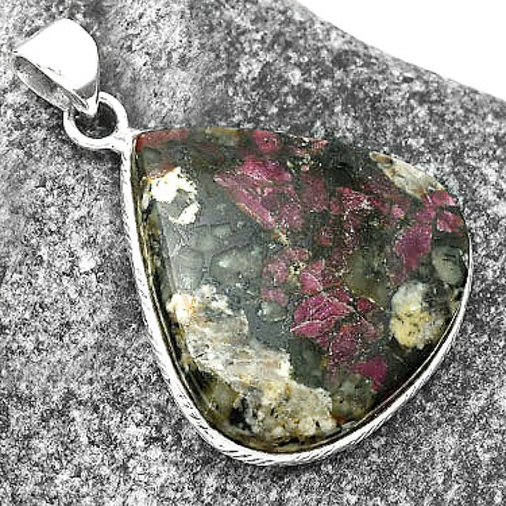 Natural Russian Eudialyte Pendant P-1053 SDP112369