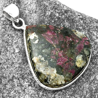 Natural Russian Eudialyte Pendant P-1053 SDP112369