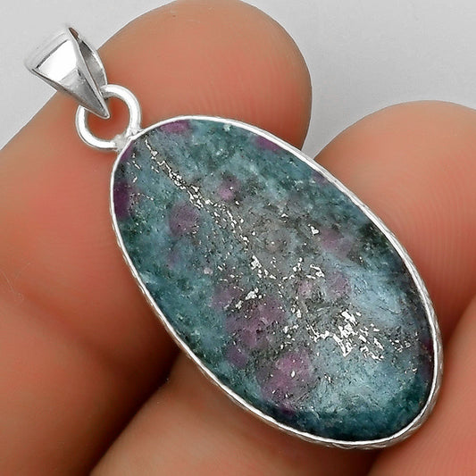 Natural Ruby In Kyanite Pendant P-1053 SDP112608
