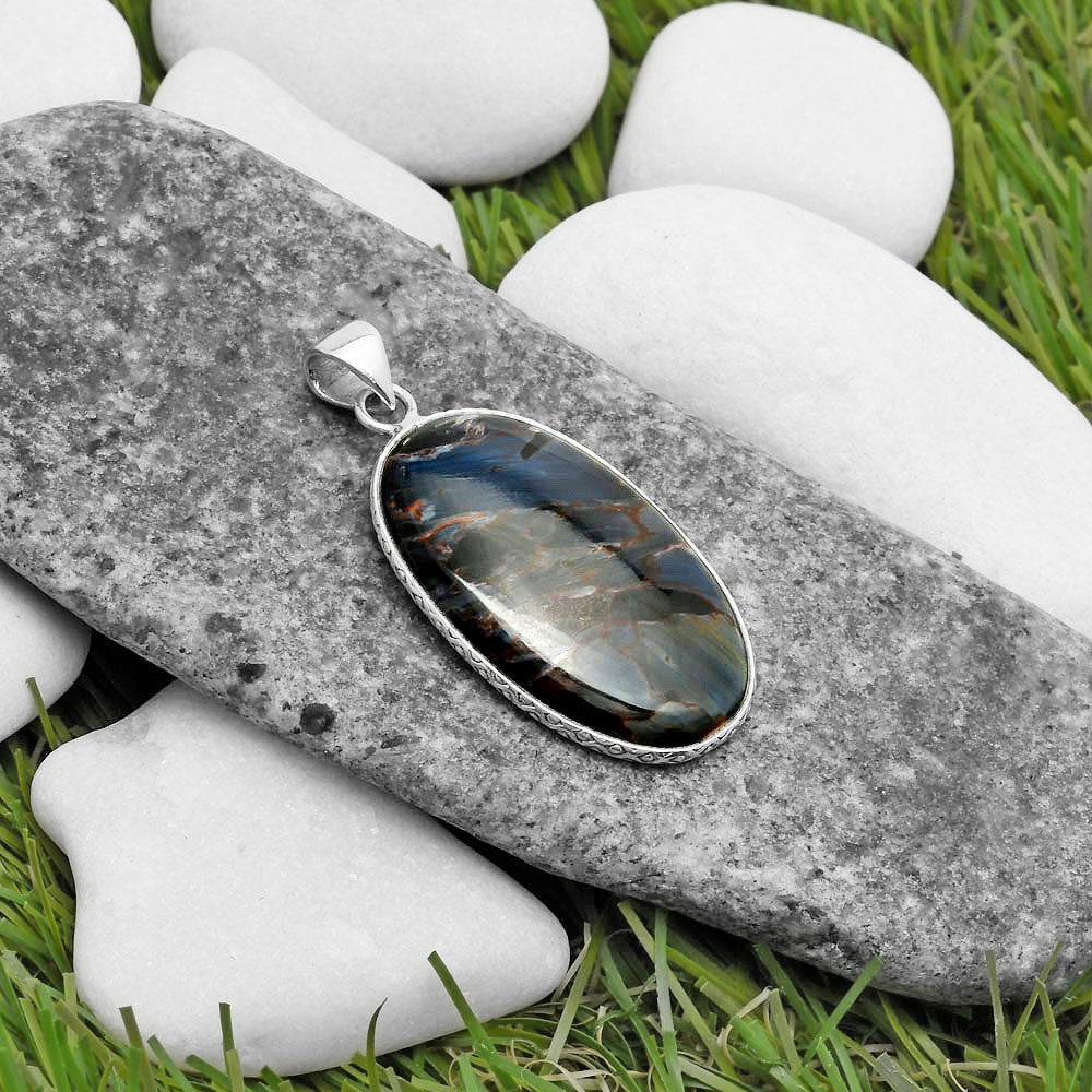 Natural Pietersite - Namibia Pendant P-1053 SDP112619
