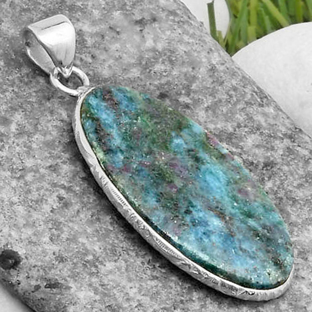 Natural Ruby In Kyanite Pendant P-1053 SDP112647