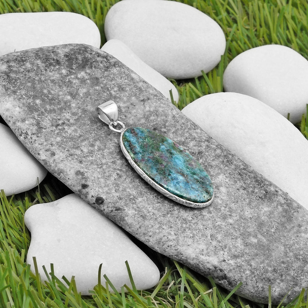 Natural Ruby In Kyanite Pendant P-1053 SDP112647