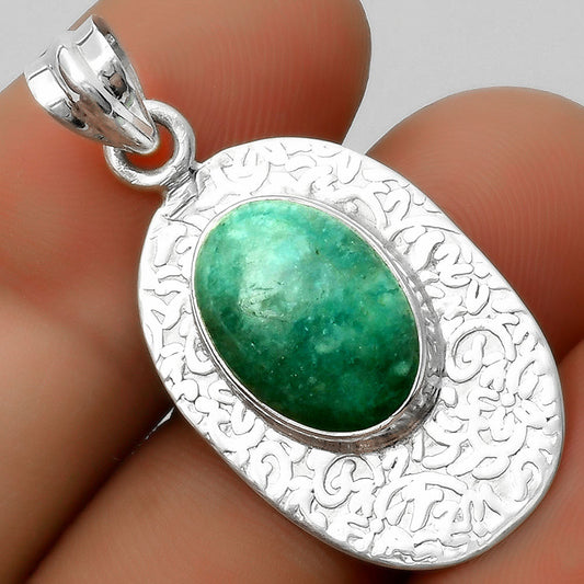 Natural Paraiba Amazonite Pendant P-1392 SDP112690