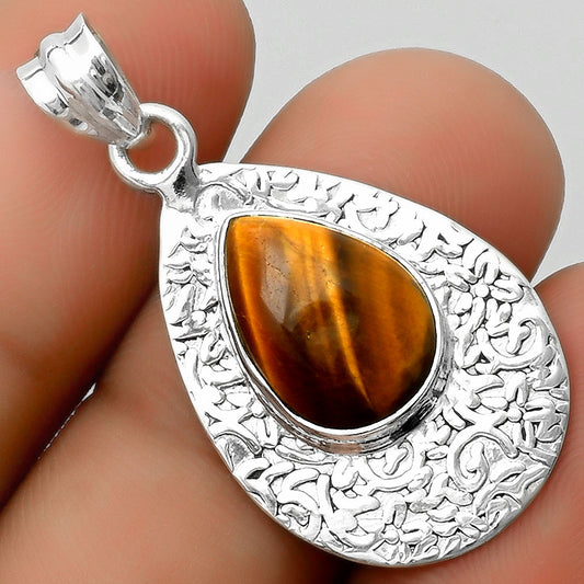Natural Tiger Eye - Africa Pendant P-1392 SDP112705