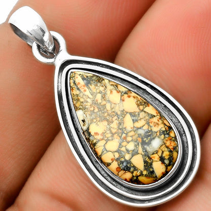 Natural Maligano Jasper - Indonesia Pendant P-1248 SDP112823