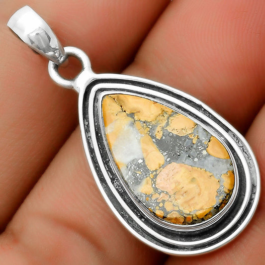 Natural Maligano Jasper - Indonesia Pendant P-1248 SDP112824