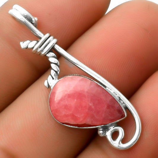 Natural Rhodochrosite Argentina Pendant P-1682 SDP112875