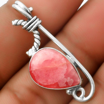 Natural Rhodochrosite Argentina Pendant P-1682 SDP112876