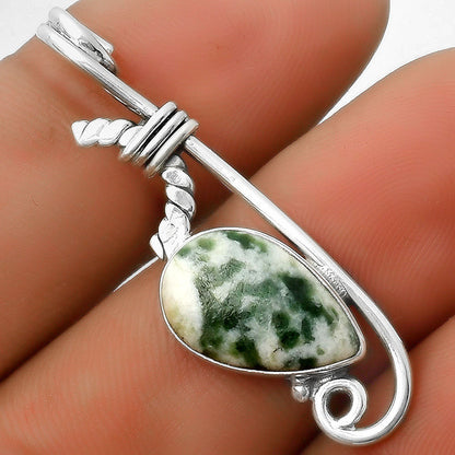 Natural Dioptase Pendant P-1682 SDP112902