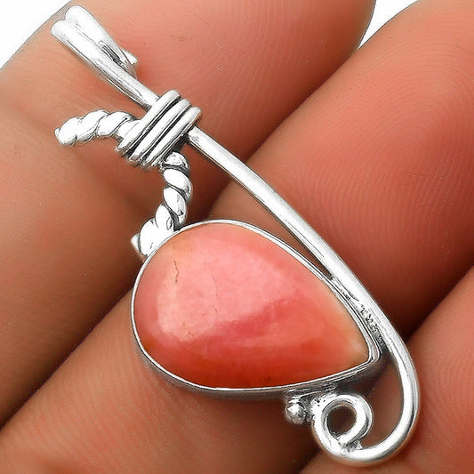 Natural Rhodochrosite Argentina Pendant P-1682 SDP112911