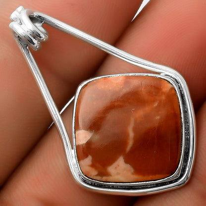 Natural Red Mookaite Pendant P-1590 SDP112940