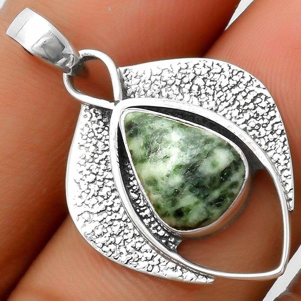 Southwest Style - Natural Dioptase Pendant P-1402 SDP112979