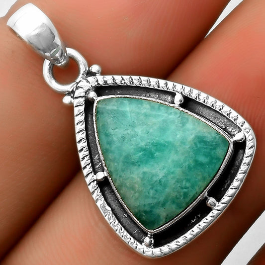 Natural Paraiba Amazonite Pendant P-1495 SDP113130